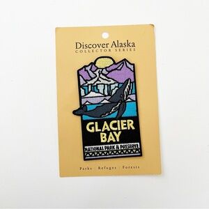 Alaska Glacier National Park iron on patch NEW